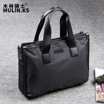 Handbag Male Business Leisure Oxford Brock Mens Brief Package nylon Canvas Mens Bag Single Shoulder Pack