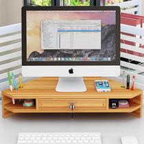 Triangle computer height rack desktop storage box corner desk display rack screen bracket artifact