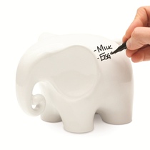 British Luckies Erasable Test Notes Elephant Memo Elephant Ceramic Stereo Memo Stand