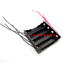 4 knots 18650 parallel battery cartridges 8 lines 3 7V Lithium battery parallel battery holder 4 bits 18650 with wire