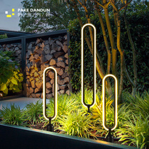 Courtyard Grass Terrace Light Outdoor Waterproof Villa Garden Arrangement Ambience Light Meadow Light Meadow Decoration Styling Inserts Landscape View Light