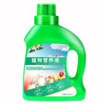 Nutrient solution flower cultivation fertilizer potted plants household general-purpose green dill fortune tree rich bamboo fleshy hydroponic flowers