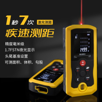 Infrared rangefinder distance measuring instrument high accuracy measuring ruler miniature laser ranging mini electronic ruler laser ruler