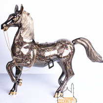 Pakistan bronze birthday business gifts immediately get rich Copper horse ornaments decorate living room pure copper crafts
