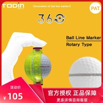 South Korea Golf Cooler Scribbler Blew Aiming Line Golf Accessories 360-degree Scriber