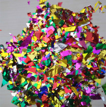 Wedding supplies wedding hand flower shredded paper gold paper color sequins gold egg golden flower bright paper