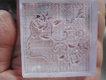 Flower sister Tianyan soap Chapter 4 5cm * 4 5cm acrylic soap chapter