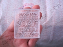 Alepo ancient soap 4 5cm * 5 2cm acrylic soap chapter