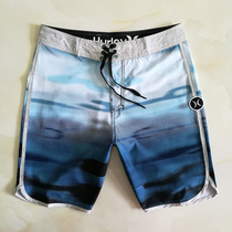 hurley foreign trade original single men quick dry beach pants loose size seaside surf shorts fitness competition shorts