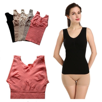 Full cotton autumn and winter slim fit jacket with harness closedover vest slats bottom underwear bundle waist and beauty vest big code female