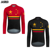 Chinese style flag mountain bike riding clothing mens and womens coat spring and summer bicycle road self-clothing custom large size fleece