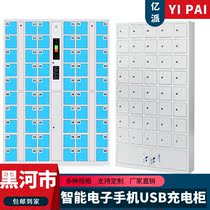 Heihe smart phone USB charging signal shielding conference department for mobile phone face bar code confidential storage cabinet