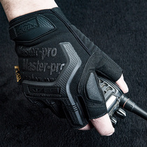 Special Forces Equipment Super Technician Gloves mechanix Kevlar Tactical Half Finger Gloves Outdoor Sports Shooting