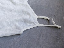Old exception pure linen adjustable shoulder strap sling bottoming shirt bottoming skirt