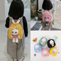 Childrens schoolbag baby kindergarten 1-3 years old 2 boys and girls cute baby backpack lightweight mini cartoon backpack