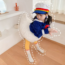 Christmas cartoon dress up parent-child boy girl baby Halloween childrens costume girl Donald Duck cosplay