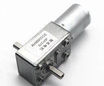 New product JGY370 double shaft motor self-locking force strong wheel worm 6V 12V24V DC gear motor
