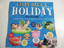 Everyday a Holiday Everyday is a Holiday 2021 Big Wall Calendar Calendar Poster