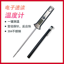 Kitchen Food Electronic Thermometer Probe High Precision Oil Temperature Steak Milk Coffee Grilled Water Thermometer Thermometer