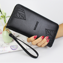 Wallet womens long wallet mobile phone bag Japanese and Korean fashion handbag womens coin wallet card bag simple female handbag