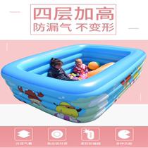 Inflatable pool large Children home automatic inflatable pool outdoor kids summer adult indoor paddling pool
