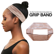 Velvet Adjustable Wig Lace Grip Hair Band Headband Wig Band cap