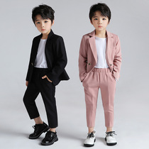 Childrens casual suit suit boy handsome British suit boy birthday dress costume Korean version spring and autumn
