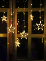 LED star light Small color light Flashing light string light starry net red bedroom girl heart room decoration curtain arrangement