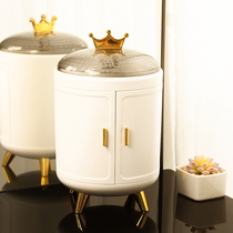 Jewelry storage box anti-oxidation high-grade exquisite large-capacity artifact earrings earrings earrings jewelry jewelry display rack