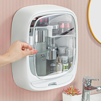 Wall-mounted cosmetics storage box cabinet dressing table skin care products Net red toilet wall drawer shelf rack