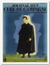 Country Pastor Diary Bresson Movie Poster Original Authorized Art Film Decoration Painting