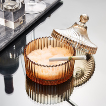 Nordic Light Lavish European Style Crystal Ashtray Creative Personality Trend Office Living Room Home Tea Table Big custom