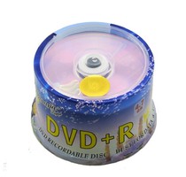 Banana DVD R burning disc DVD-R blank disc 50 plastic drum 16X burning disc 4 7G large capacity