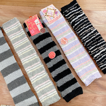 Day single autumn and winter adult children leg hedge knee pads warm thick coral velvet long tube soft knee socks