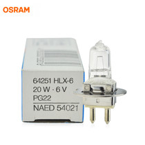 Osram HLX 64251 6V20W Suzhou six six 66VISION YZ-5X slit lamp microscope bulb