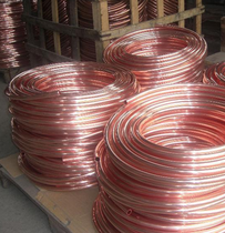 T2 copper coil Copper tube 12 7*0 8 Outer diameter 12 7mm Wall thickness 0 8mm imperial air conditioning pipe