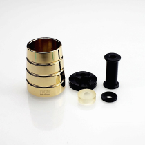 (nov)Gold suspension block CNC metal shock absorber set Gold