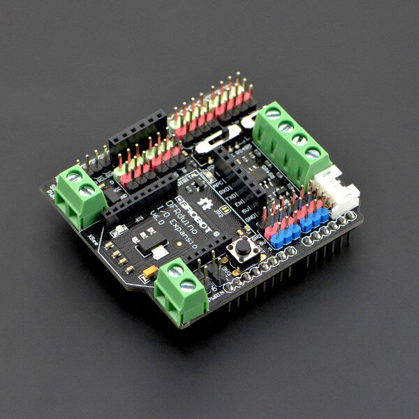 DFROBOT produces the IO sensor expansion board V6 (Arduino compatible) DFR0219