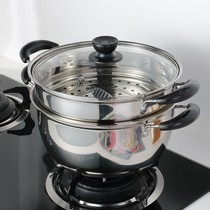 16 18 20 22 24 26 Special thick soup pot stew soup pot milk pot hot pot steamer induction cooker gas stove Universal