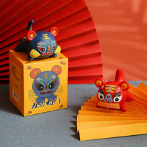 Guochao Little Tigers original mascot blind box hand-held accessories annual gift five Tigers door car decorations