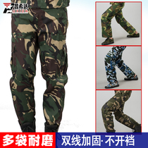 Camouflage pants men and women military fans trousers loose overalls summer students military training camouflage pants outdoor tactical pants