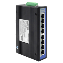 Yutai UT-6408W 8-port industrial Ethernet switch Rail hub 100 megabytes of dual power redundancy