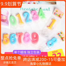 100 packed digital candles birthday cake decoration non-smoking small candles children creative romantic party candles