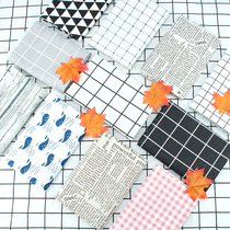 Ins photo background cloth photo props plaid tablecloth table mat live simple food net red photo decorations