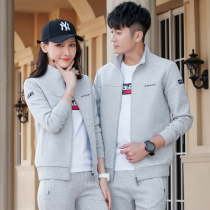 361 Couple Sports Set 2021 Spring and Autumn Jordan Mens Casual Sweatshirt Sportswear Set Womens Three Piece