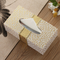 Tissue box Nordic ins home living room drawing paper box creative light luxury style napkin carton Net red high-grade paper box