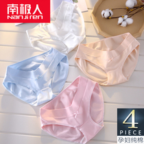 Antarctic pregnant women underwear early cotton mid-pregnancy third trimester early pregnancy low waist postpartum summer thin size size