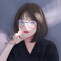 Looking for man literary style head original beautiful small fresh comic illustration Full body half body photo transfer hand-painted pet