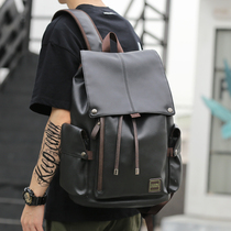 New Cortical Double Shoulder Bag Mens Backpack College Students School Bags High School Junior High School Travel Bag Inglén Wind Computer Bag