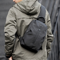 New Tidal Boobs Chest Bag Men Fashion Trends Single Shoulder Inclined Satchel Casual Multifunction Small Satchel Riding Backpack Mens Bag